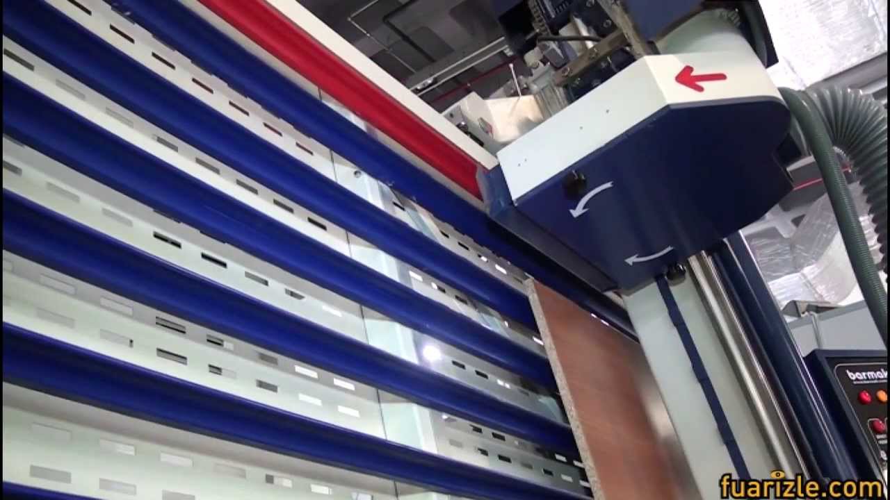 BARMAK - Otomatik Dikey Panel Ebatlama Makinası - Vertical Panel Saw Machine