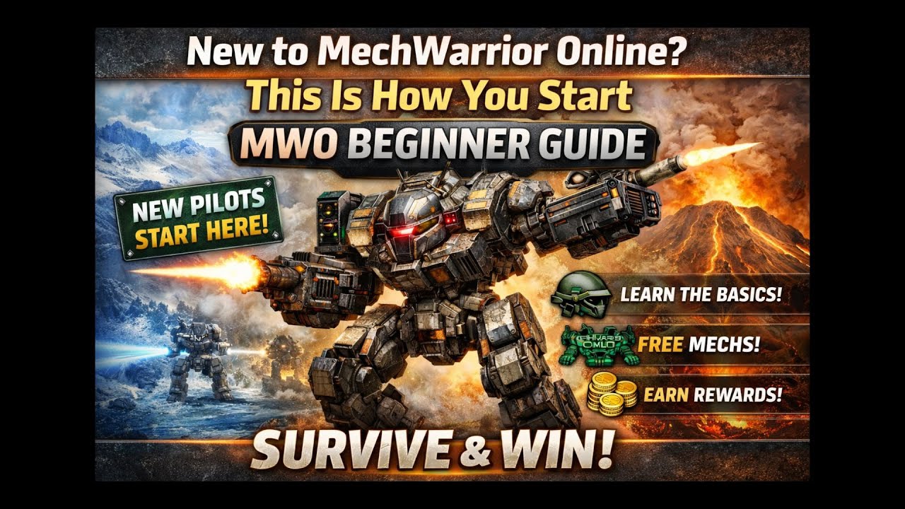 MWO: Beginner Guide &mdash; How to Survive MechWarrior Online (Start Here)