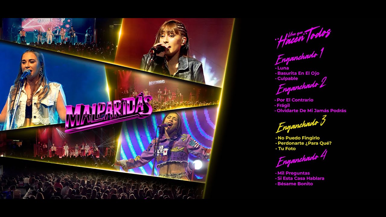 Malparidas - No puedo fingirlo/Perdonarte &iquest;Para qu&eacute;?/Tu foto (Oficial Video en vivo)
