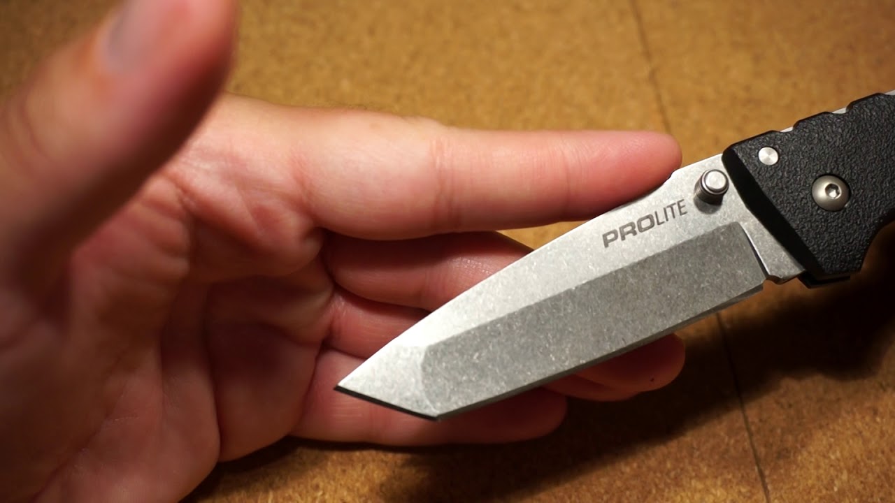 Cold Steel Pro Lite Tanto Point - качественный бюджетный EDC-ник