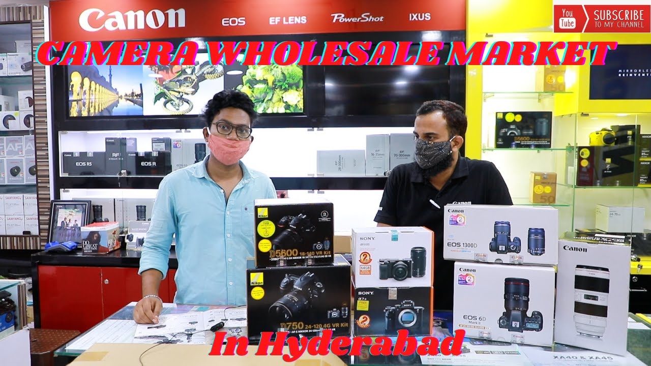 Camera Wholesale Market  | In Hyderabad | Dslr In Best Price