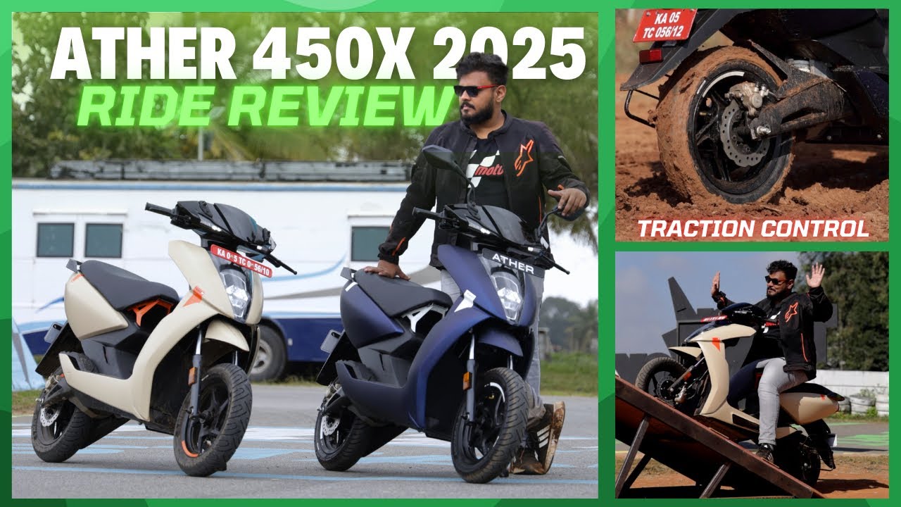 Ather 450x 2025 | Tamil ride review | More safety !  Still missing ☹️