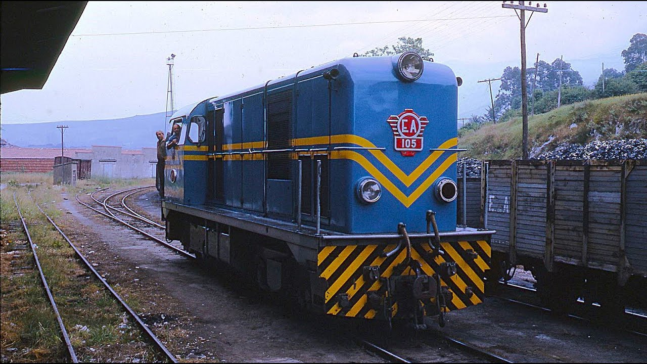 Las Locomotoras Diesel El&eacute;ctricas serie 1000 de FEVE Alsthom, Euskalduna, Babcock & Wilcox