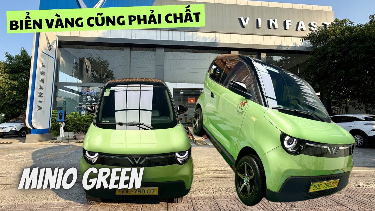 Minio Green offers service with basic modifications | VinFast Mr. Kha