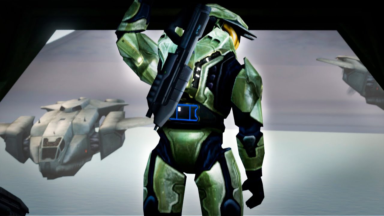What if Halo CE had the cinematic scenes from Halo Remake?