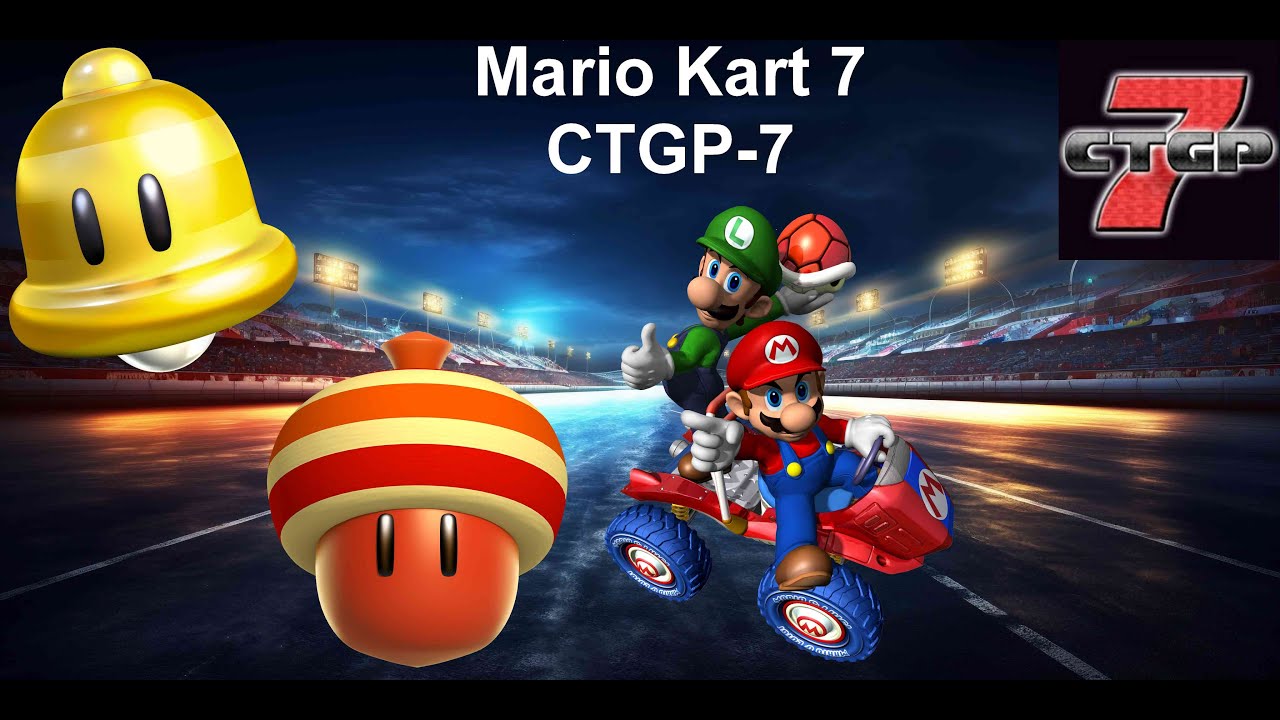 Mario Kart 7 - CTGP-7 // Bell Cup and Acorn Cup 150cc - Walkthrough