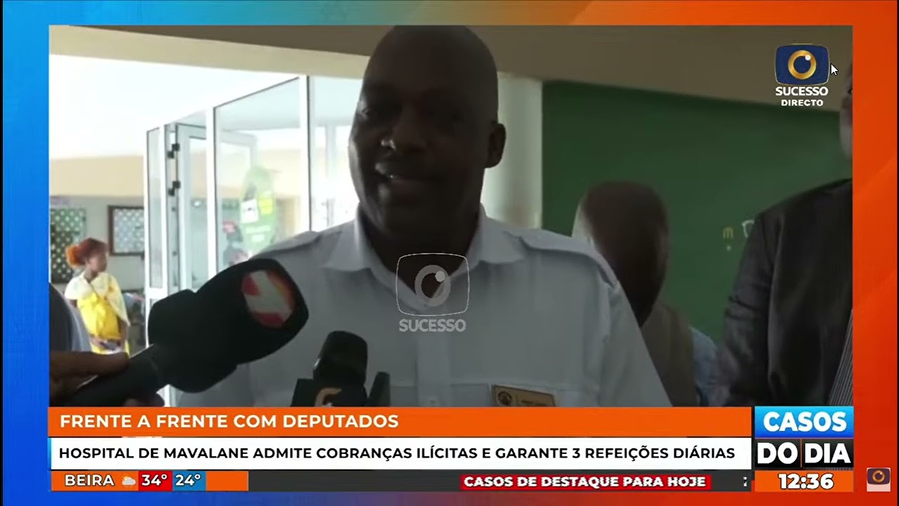 DIRECTOR DO HOSPITAL DE MAVALANE ADMITE CASOS DE COBRANÇAS ILÍCITAS A PACIENTES
