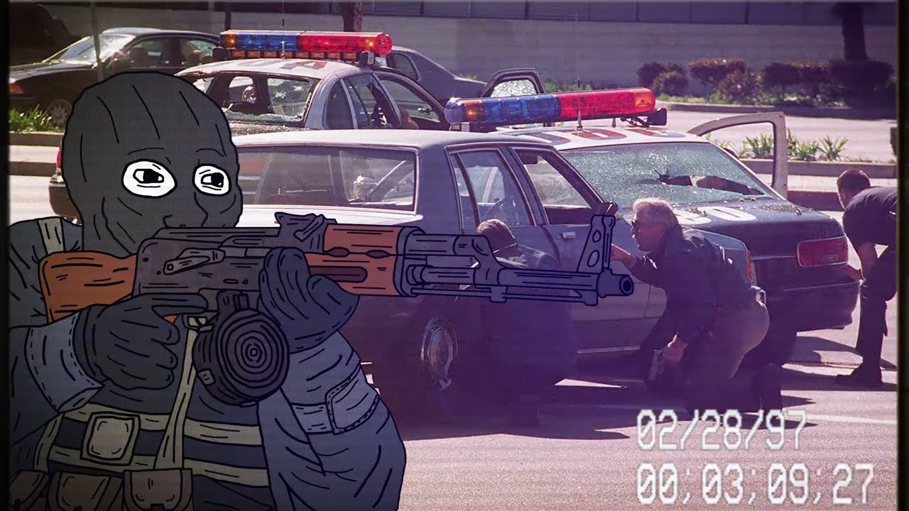 Break the Rules but you're about to start the North Hollywood Shootout