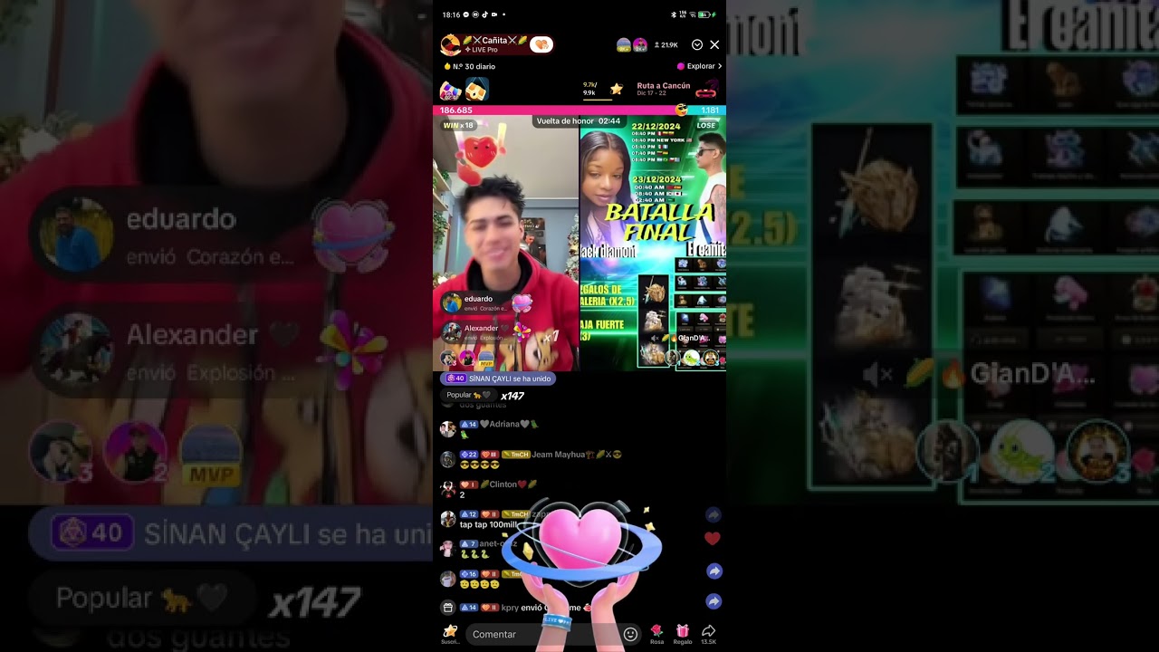 Live Cañita Tiktok 2024 12 22
