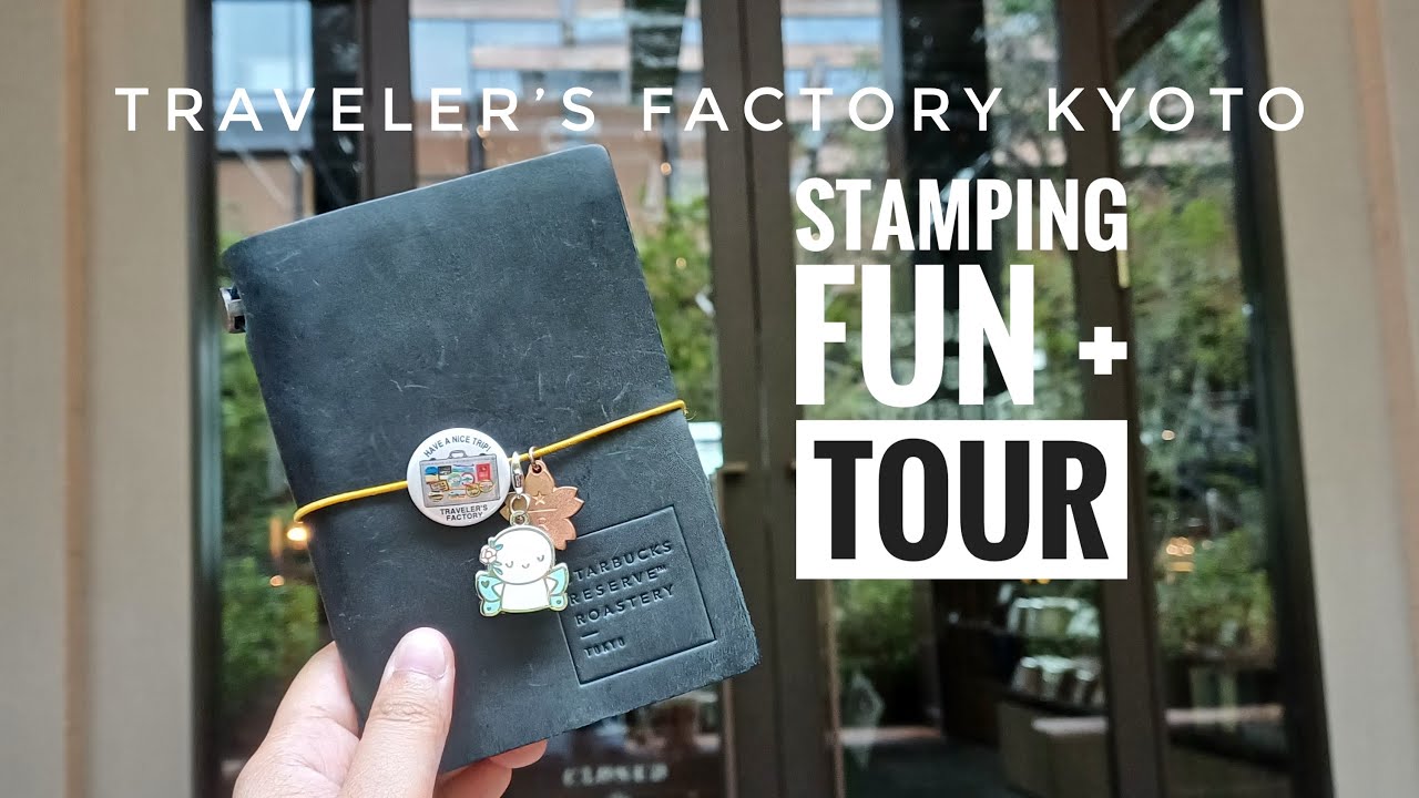 TRAVELER’S FACTORY KYOTO | Tour & Stamping Experience | Raw & Unfiltered