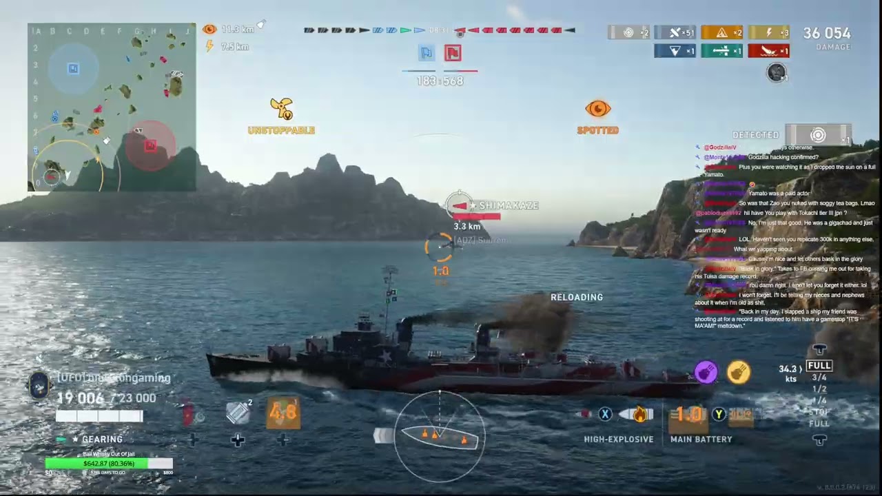 Why is it always this ship to carry a L - World of Warships Legends Stream Highlight