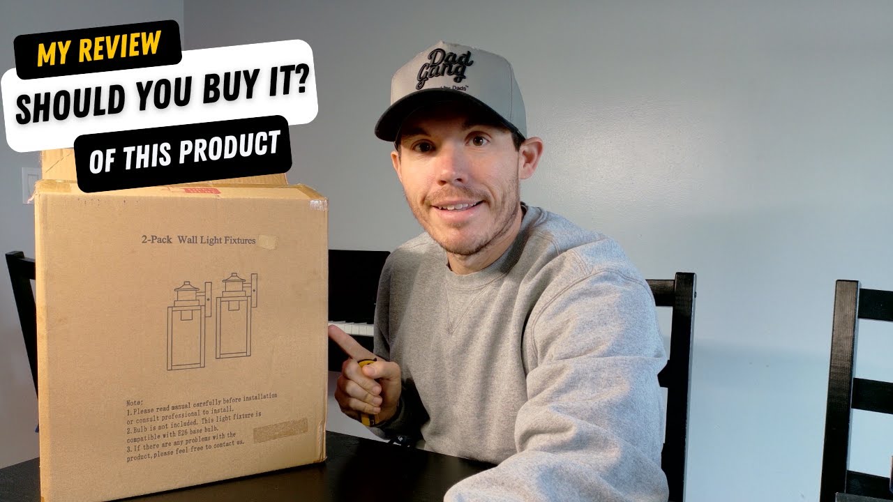 The More you know before you buy! Simple Instructions! Outdoor Garage Lights!