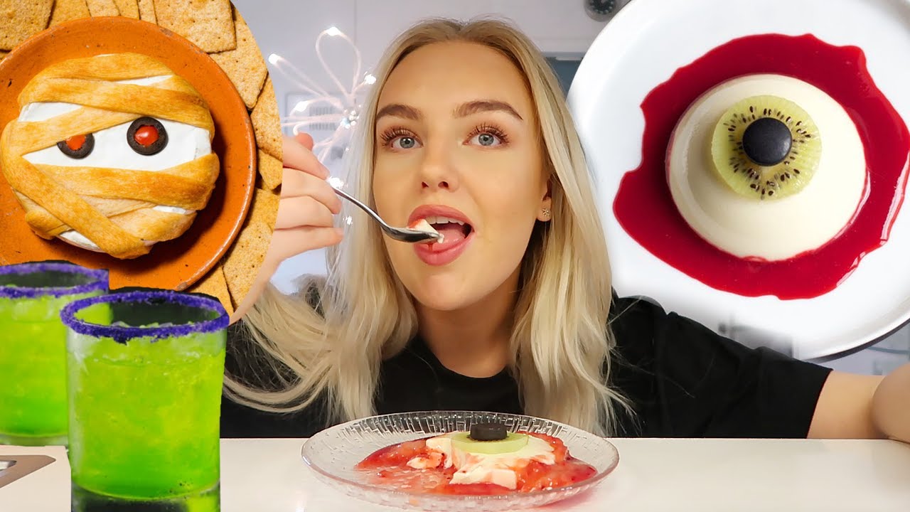 LÄSKIGA SNACKS TILL HALLOWEENFEST