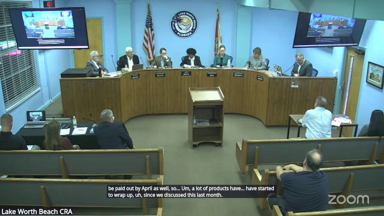 Lake Worth Beach CRA Board Meeting | February 10th 2026