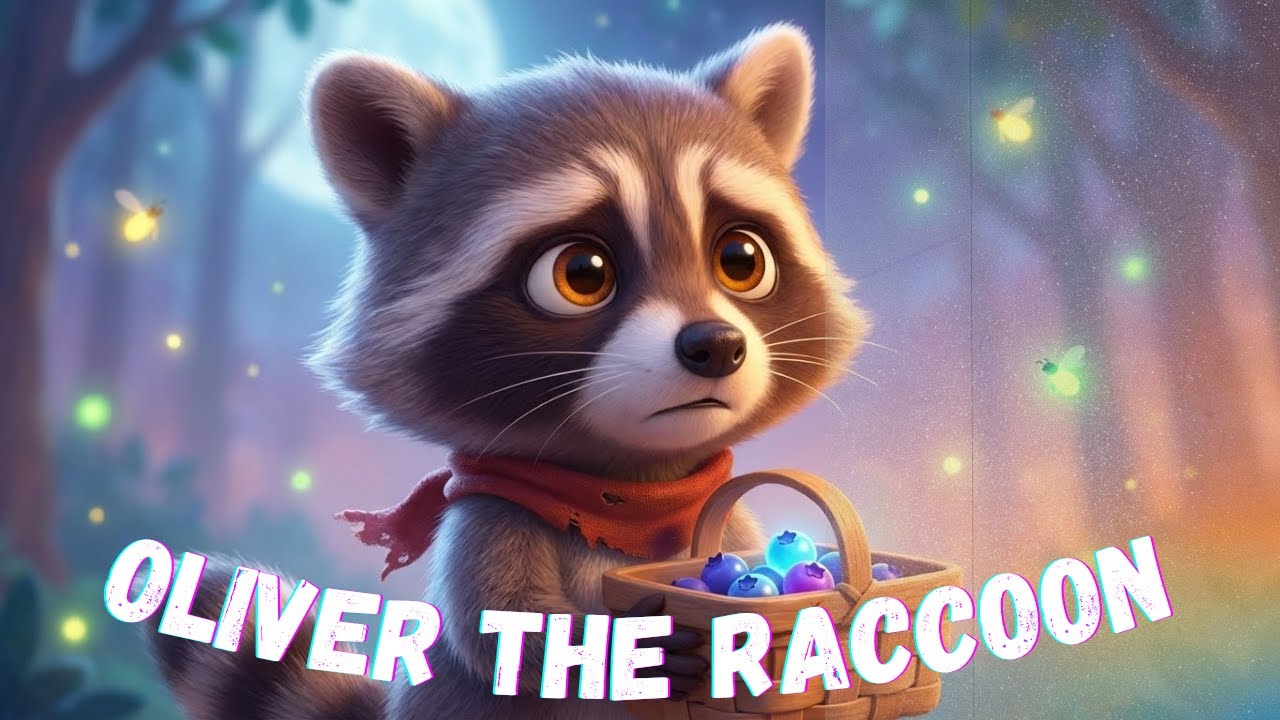 Oliver the Raccoon Learns to Tell the Truth | A Calm Bedtime Story for Kids