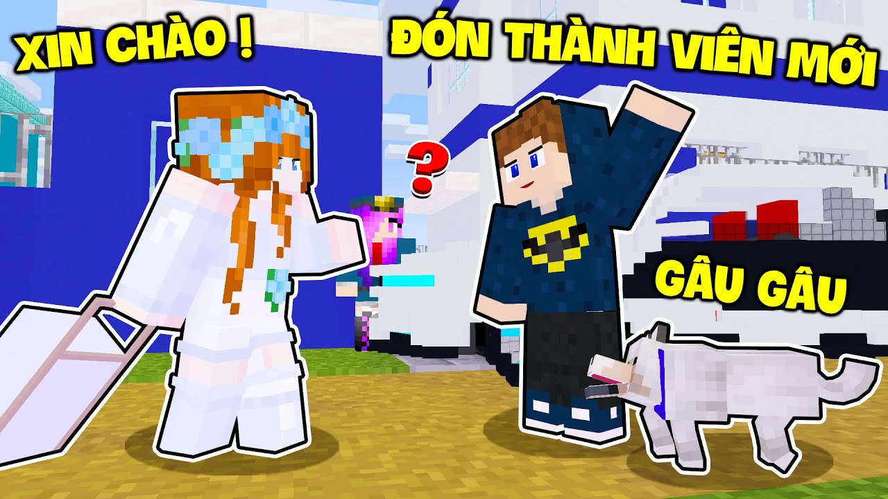 Minecraft GTA 5 - Tập 7: JAYGRAY CHÀO ĐÓN THÀNH VIÊN MỚI TRONG THÀNH PHỐ VUI VẺ*DẪN BẠN GÁI ĐI ĂN