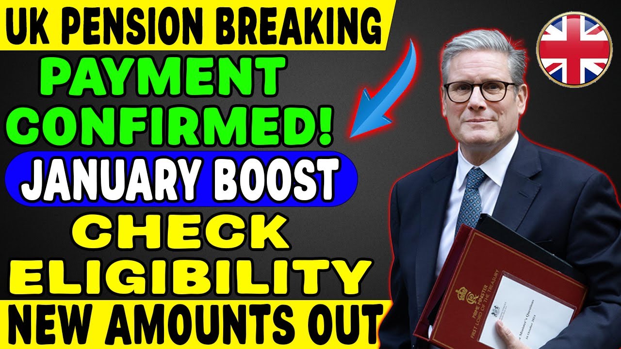 UK Pension BREAKING News: January Payment Boost Confirmed! | State Pension Increase 2025