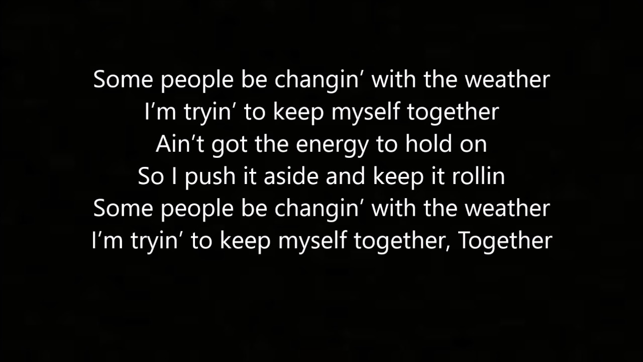 We Don't Need 'Em - By: Ryan Caraveo (Lyric Video)