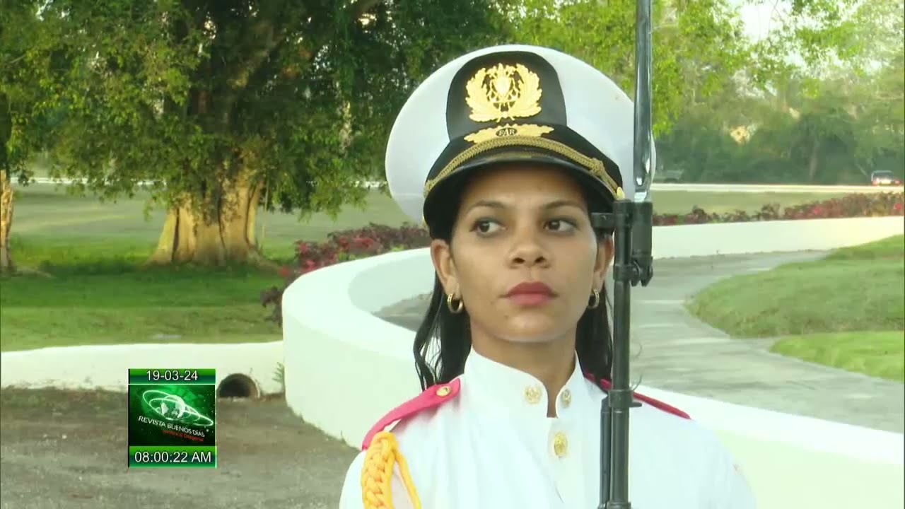 Recibimiento oficial en Cuba a Jefe de Estado Mayor General de las Fuerzas Armadas de Belarús