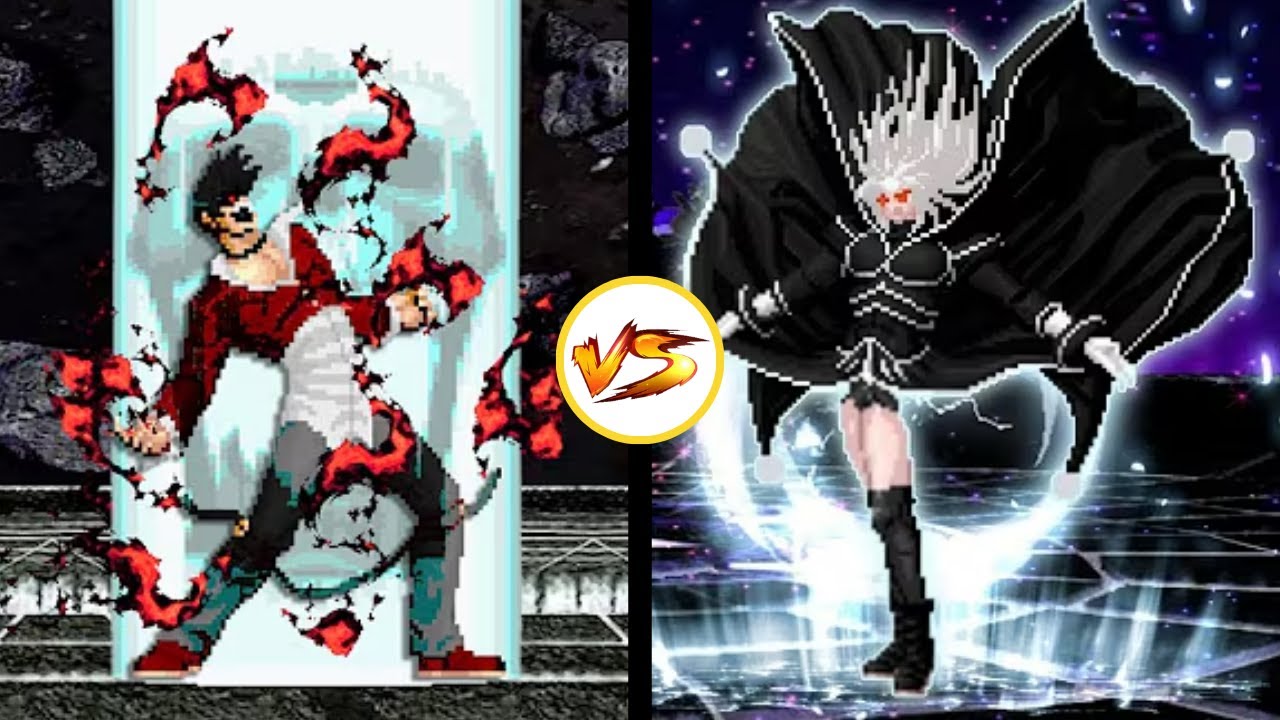 [KOF MUGEN] Samael Iori Yagami vs Ikaris Fight