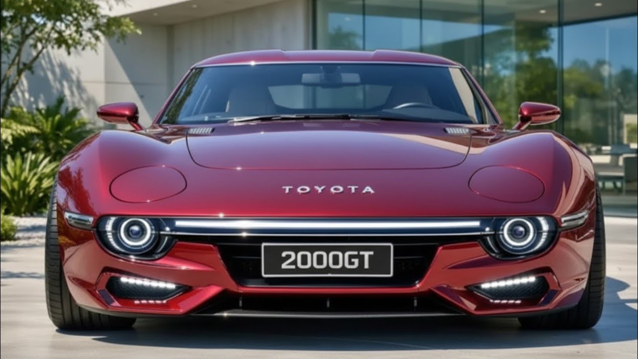 Neuer Toyota 2000GT 2026 – Retro Design mit moderner Supercar Power