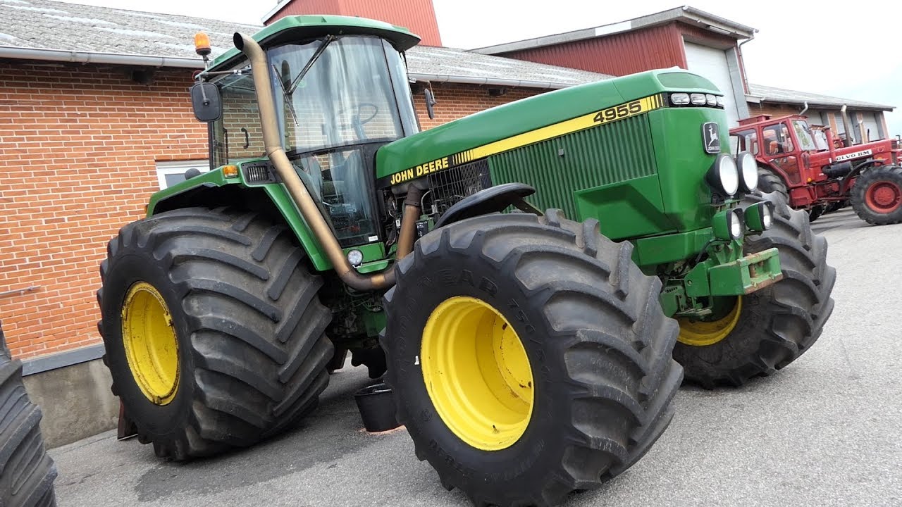 John Deere 4955 w/ HUGE TIRES Looking Good at Haubro Tractor Festival | Walk-around | DK Agri
