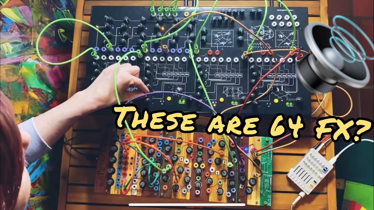 We got entangled in space?! Freaky Synth
