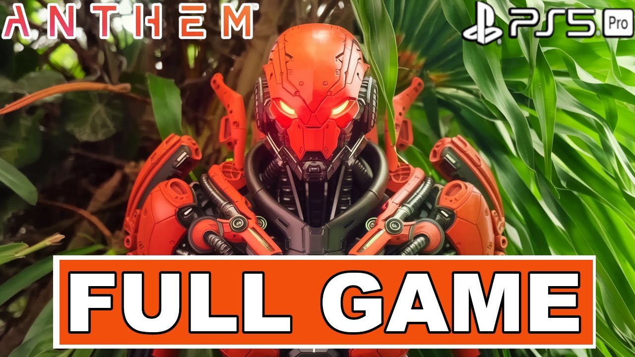 (PS5) ANTHEM 2025 Gameplay FULL GAME | Realistic Graphics Gameplay - No Commentary