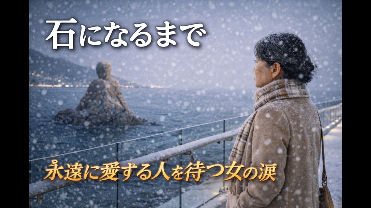 石になるまで｜永遠に愛する人を待つ女の歌【感動の演歌】｜人生の歌