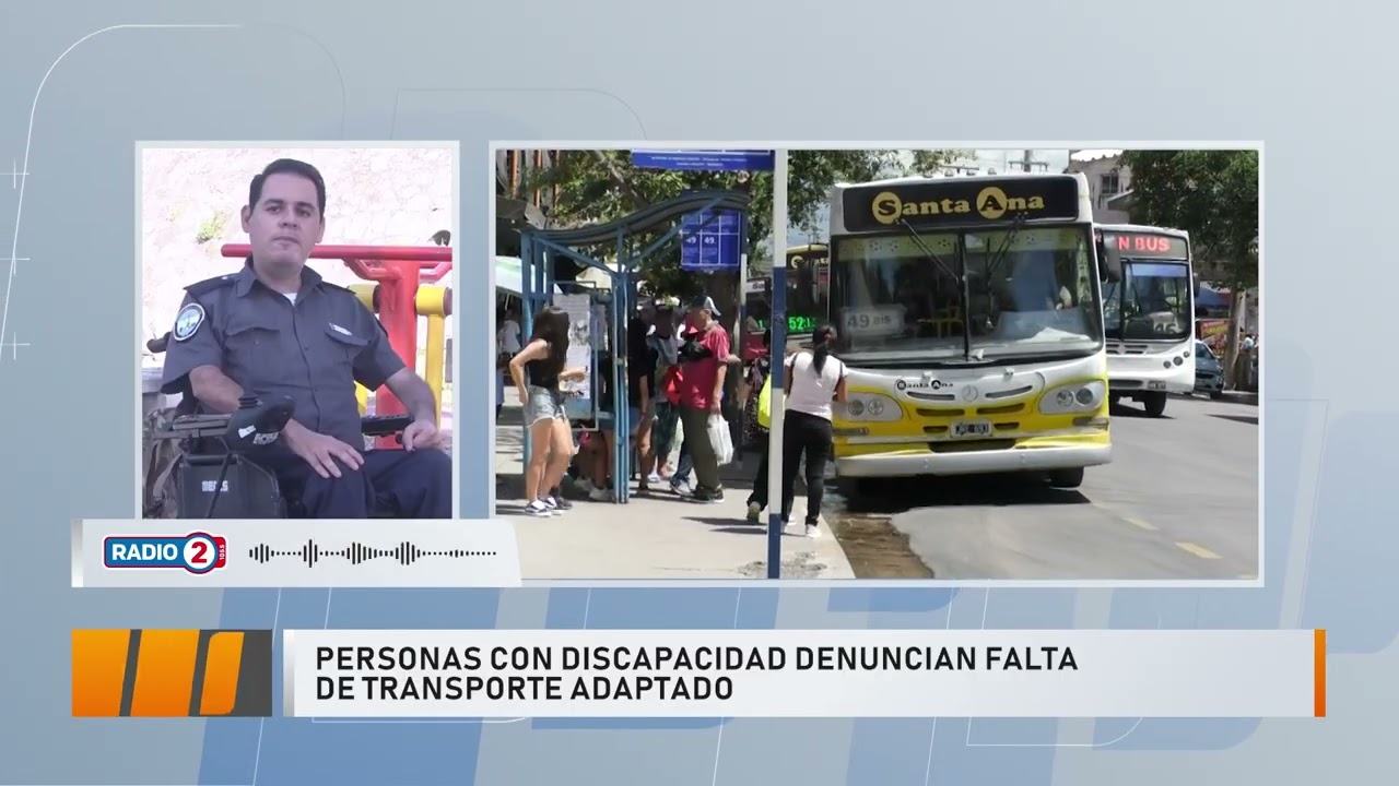 Personas con discpacidad insisten en que no se avanza con el transporte adaptado en la capital