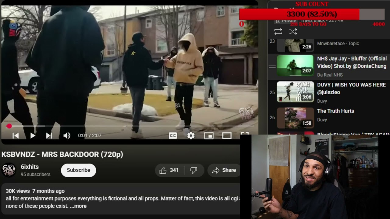 KSBVNDZ - MRS BACKDOOR (Reaction)