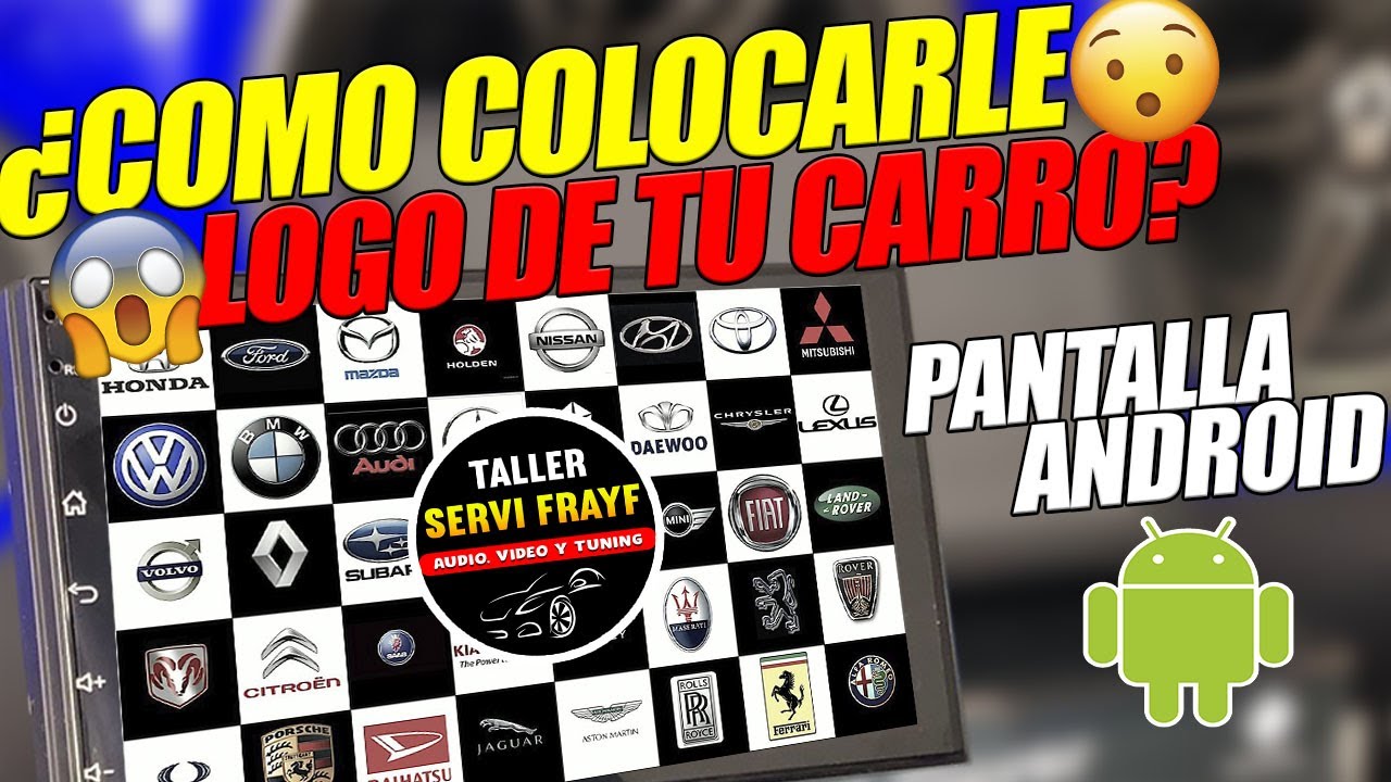 TUTORIAL de COMO CAMBIAR LOGO Pantalla Android (MUY FACIL) #technology #android #tutorial