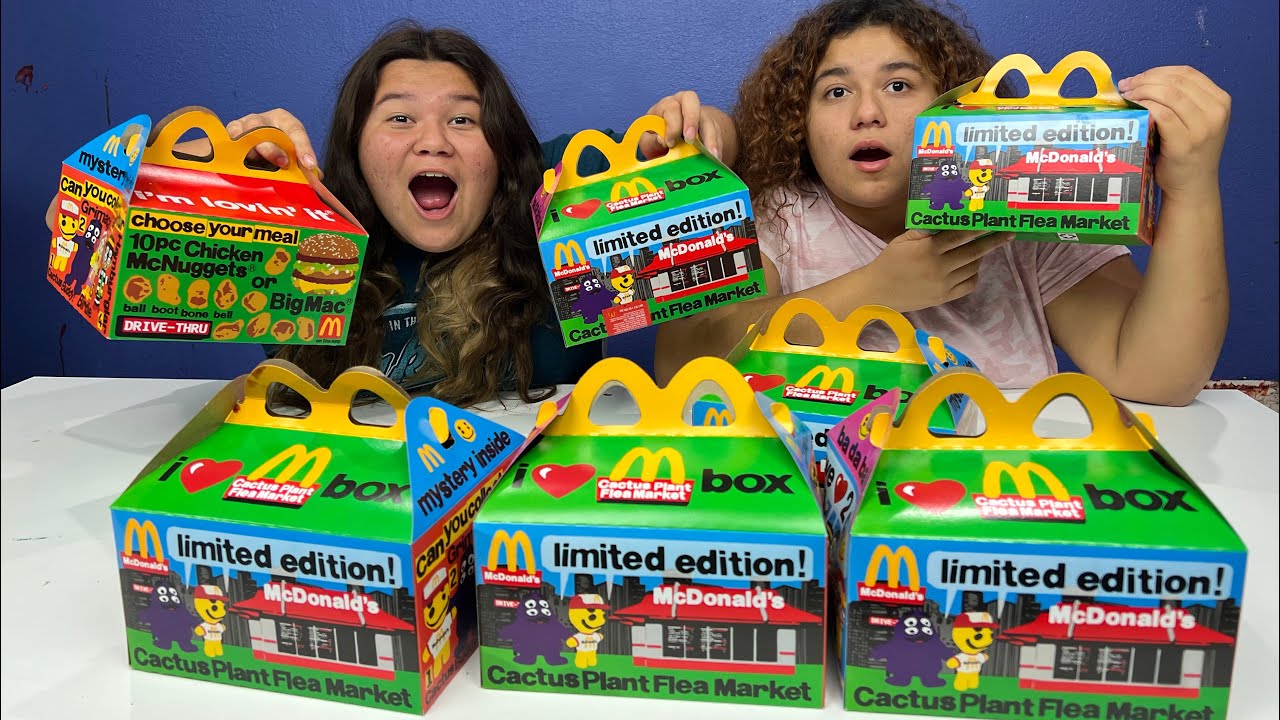 Don't Choose the Wrong McDonalds Adult Happy Meal Slime Challenge