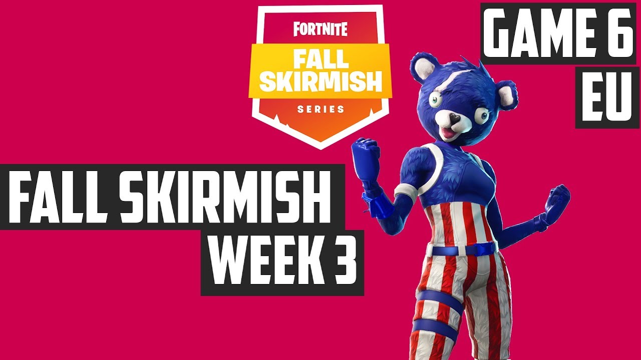 Fortnite Fall Skirmish Week 3 Game 6 EU - King Pin