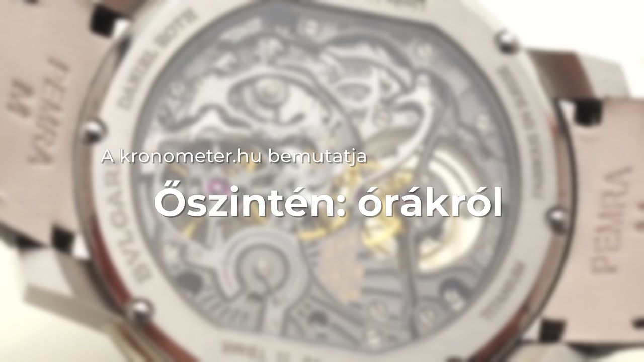 Őszintén: Órákról I Láttuk a világ legkomplikáltabb karóráit