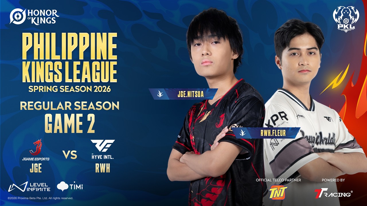 PKL Spring Season 2026 | Group Stage Day 2 - JGE vs RWH | Game 2