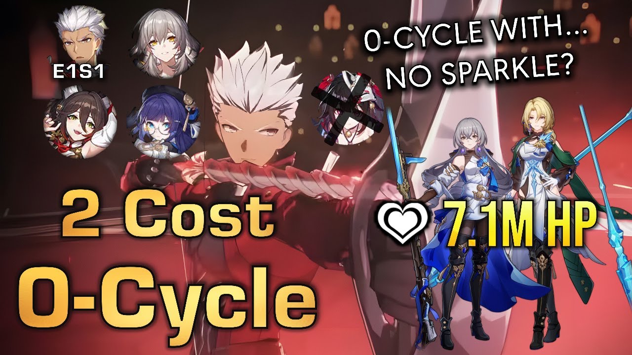 0-Cycle WITHOUT Sparkle? | Archer 2 Cost 0-Cycle Cocolia + Bronya | MoC 3.8