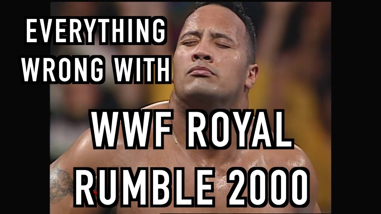 Все не так с WWF Royal Rumble 2000