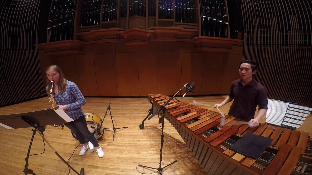 Diametrically, the Same - for Tenor Saxophone and Percussion (2018)