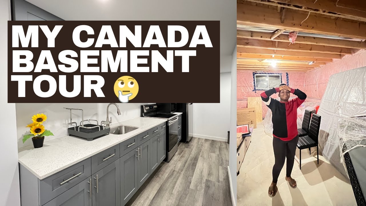My Canada Basement Tour | Minimalist Basement Suite Tour | Before and After