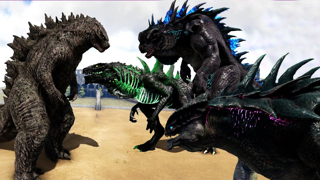 Titanus Gojira vs Godzillark, Gojiran & King Titan