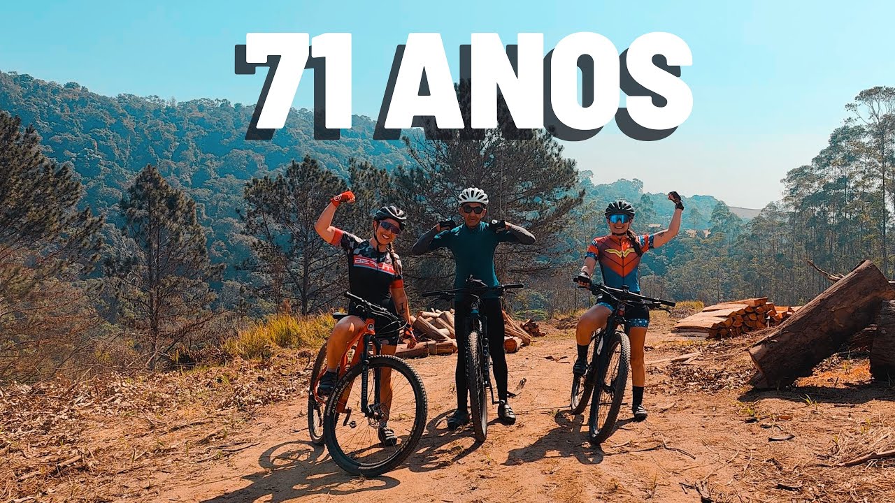 71 ANOS E CONTINUA SE DESAFIANDO: Morro do Macaco | CarlosBarrosBike
