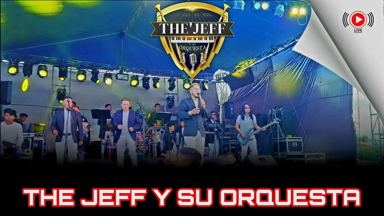 The Jeff Y Su Orquesta En Pastocalle - San José (Audio Y Video en vivo ) Mix Cumbias - Paseo 2024 4K