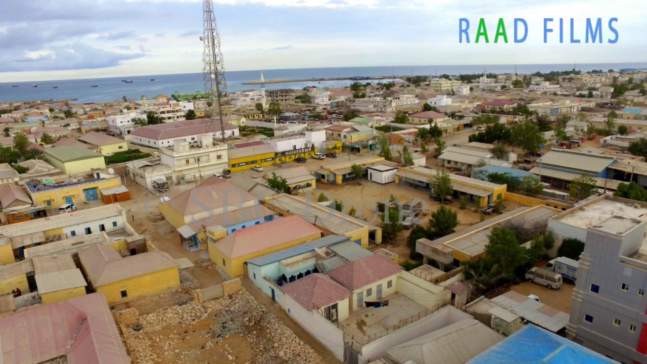 Drone Camera View Bosaso City - 2017 | ᴴᴰ