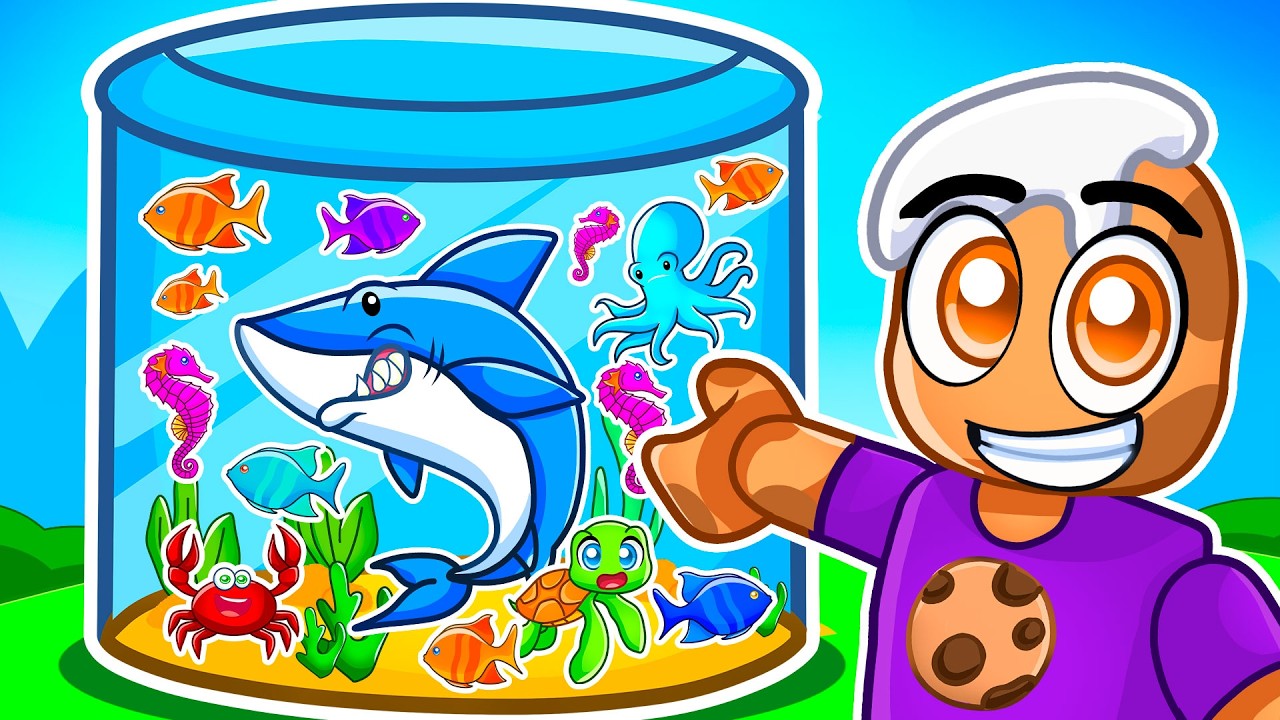 i built the BIGGEST AQUARIUM in roblox fish tycoon