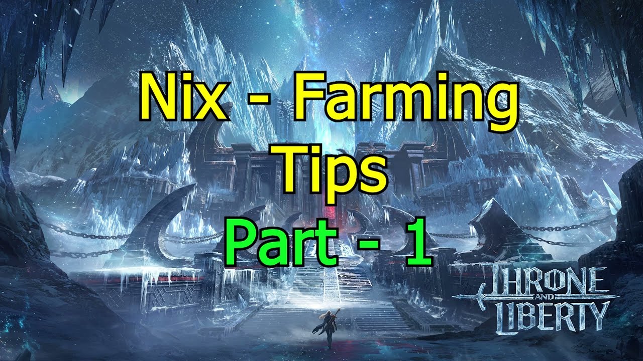 Tips for Nix Part 1- Throne And Liberty