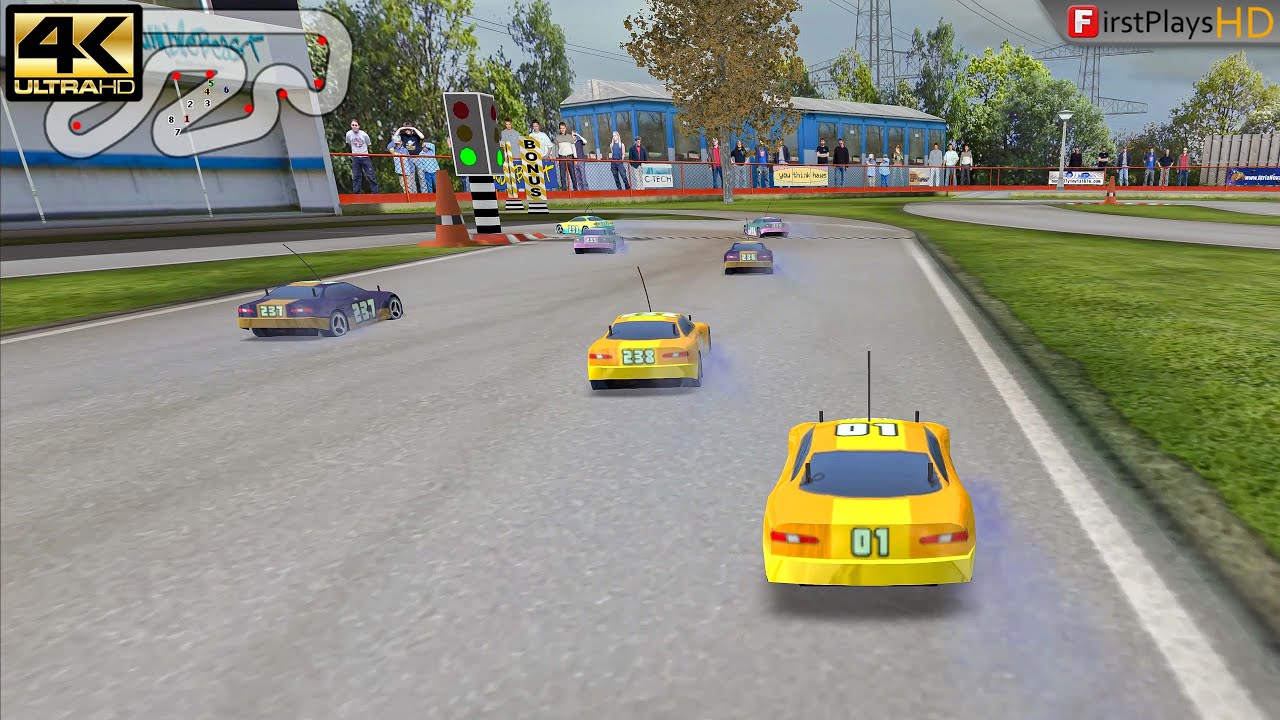 Big Scale Racing (2002) - PC Gameplay 4k 2160p / Win 10