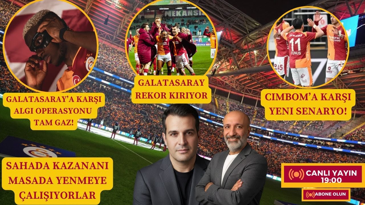 Galatasaray’a Karşı Algı Operasyonu Tam Gaz! Sahada Kazananı Masada Yenmeye Çalışıyorlar | GS Haber