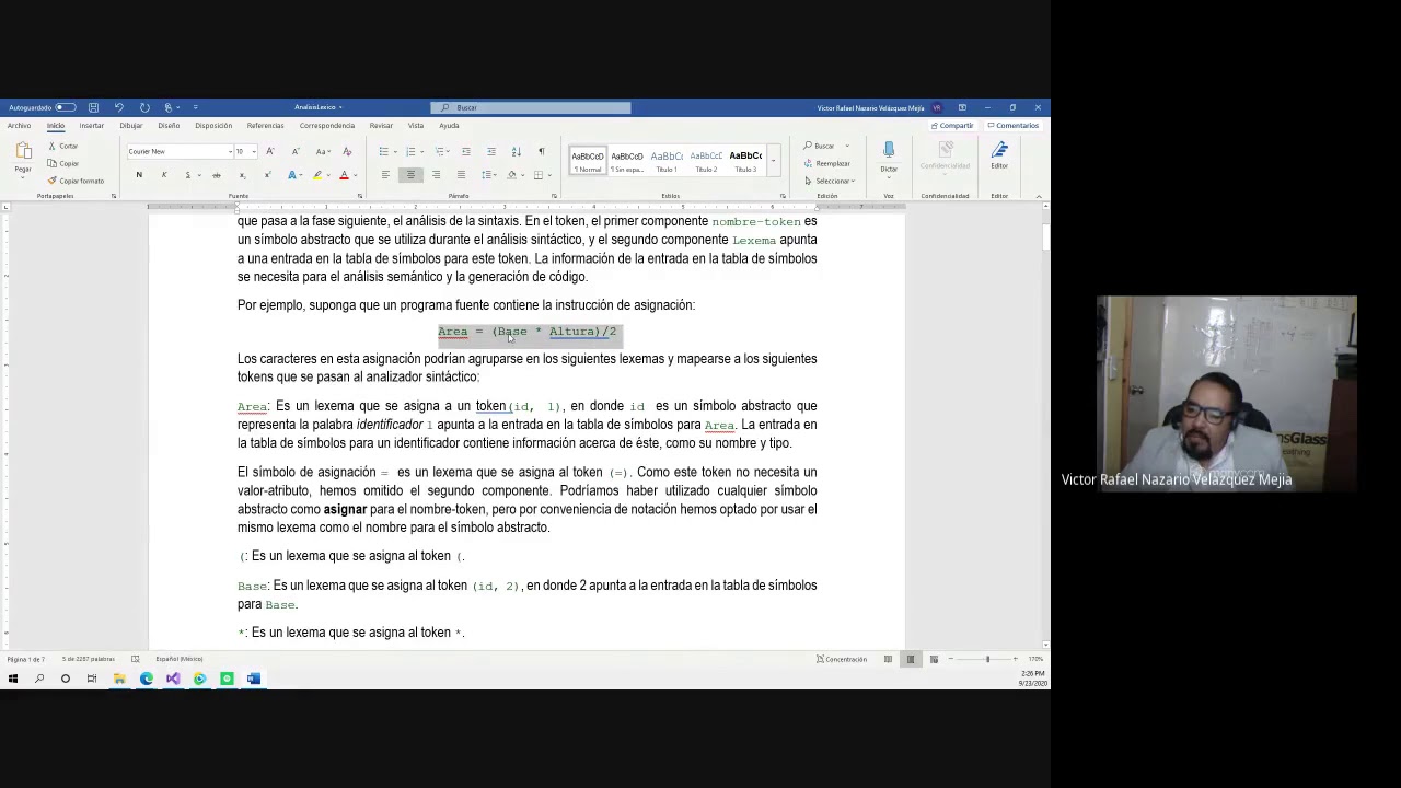 Sesión04 Analizador Lexico