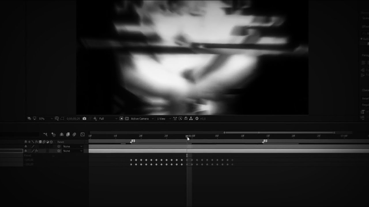 After Effects Tutorial - Audio glitch effect